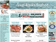 Tablet Screenshot of great-alaska-seafood.com